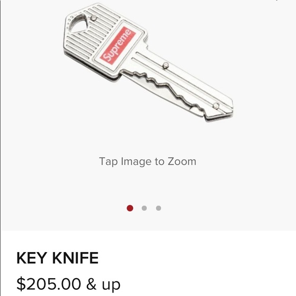 Supreme Key Knife (Silver) - Picture 7 of 9